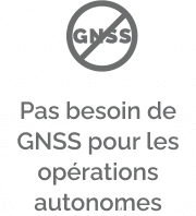 Pas besoin de GNSS pour les opérations autonomes